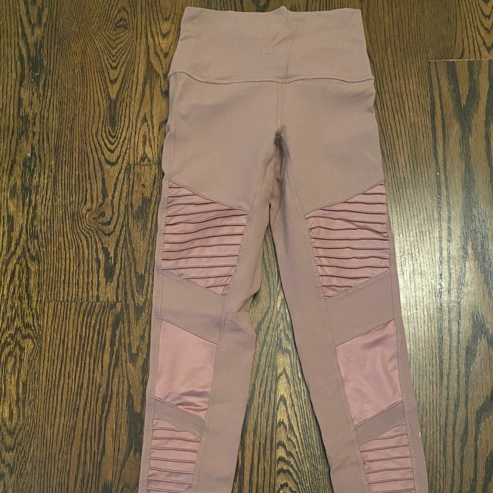 Alo High Waisted Moto Leggings